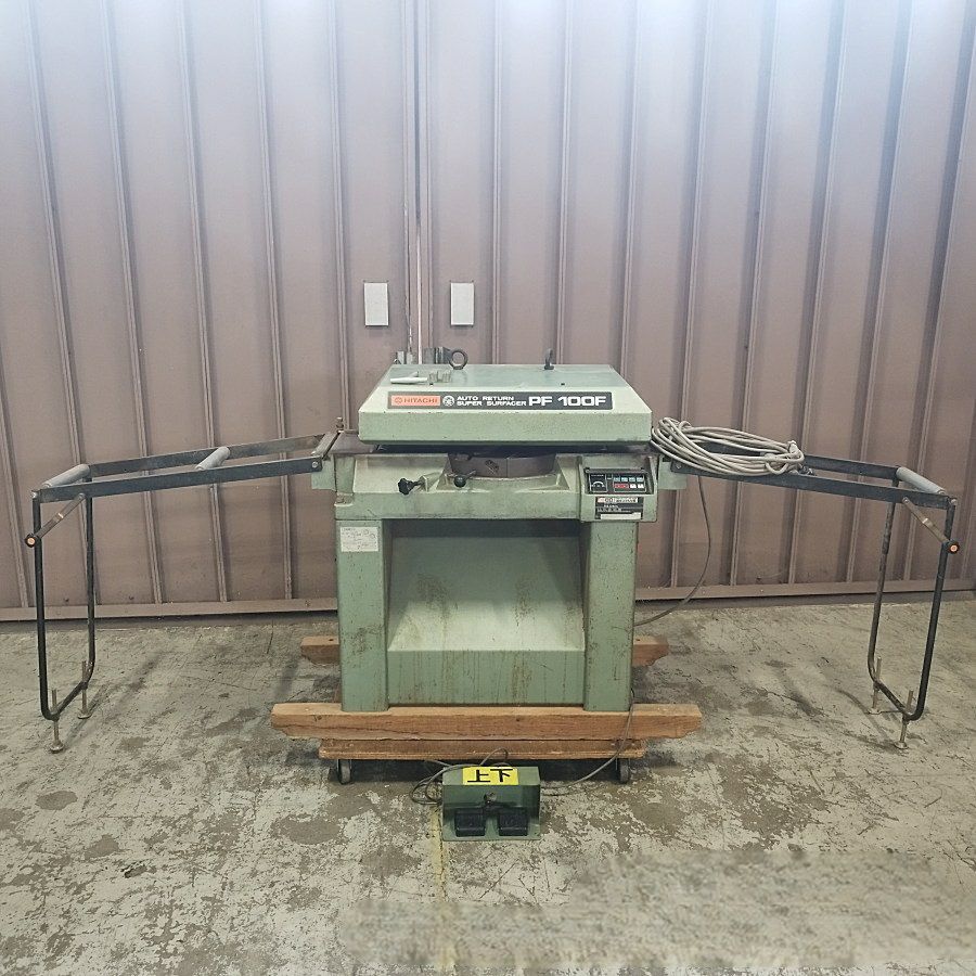 日立工機　250mmオートリターン超仕上かんな盤 HITACHI/日立 250mm オートリターン超仕上かんな盤 100V PF90F - 無限