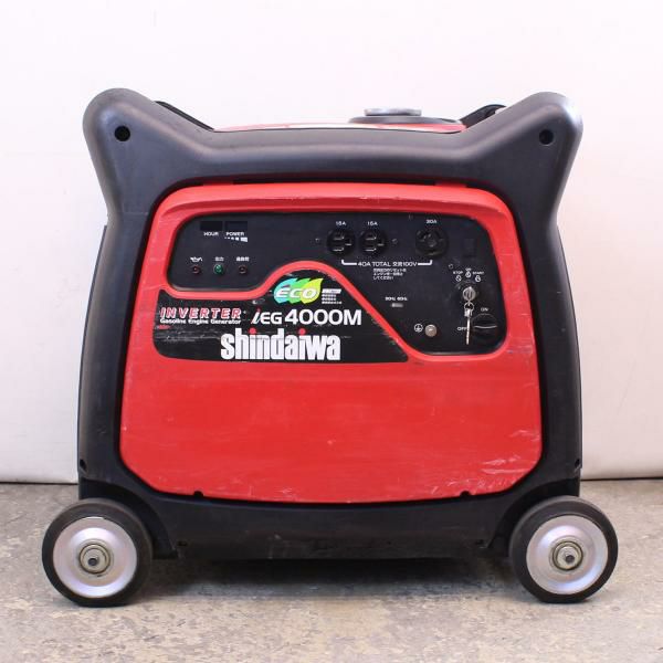 shindaiwa/新ダイワ iEG4000M 4.0kVA/4000Wインバーター発電機【運転