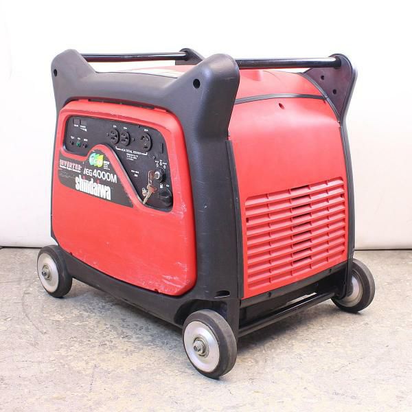 shindaiwa/新ダイワ iEG4000M 4.0kVA/4000Wインバーター発電機【運転
