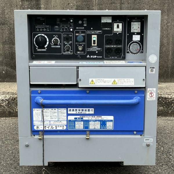 DENYO/デンヨー DLW-320LS2 320A ディーゼルエンジンウェルダー 溶接機 