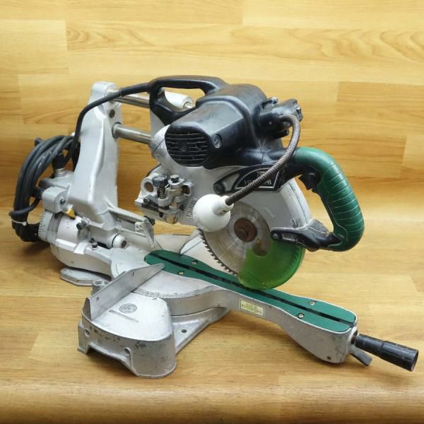 日立 小型スライドマルノコ C7FSH 190㎜ 中古 ワケアリ (10UD3408YGw) 日立工機 190mm卓上スライド丸ノコ C7FSH | 中古品・不用品の高価