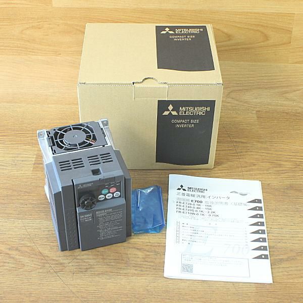 三菱 FR-E720-2.2K インバータ 3相200V 3馬力 | 機械工具のMugendou