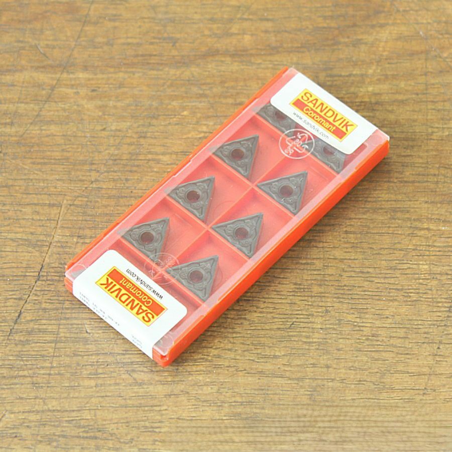 10個☆SANDVIK/サンドビック TNMG160408-KF/3225 スローアウェイチップ