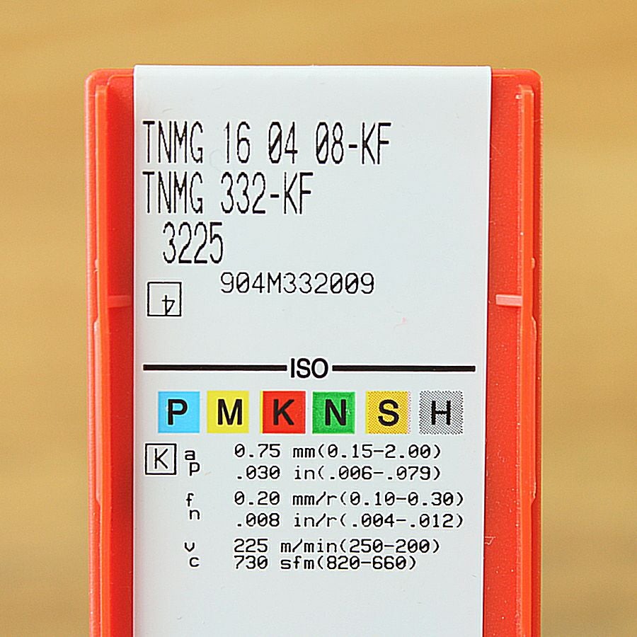 10個☆SANDVIK/サンドビック TNMG160408-KF/3225 スローアウェイチップ