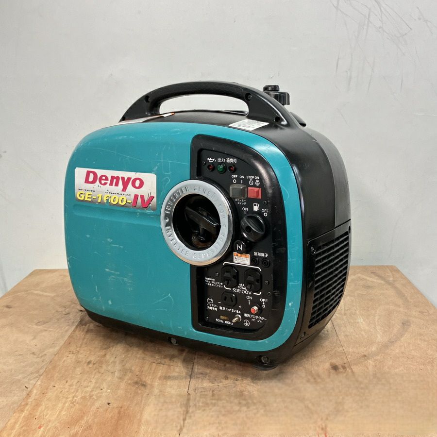 【中古】デンヨー Denyo GE-1600SS-Ⅳ インバーター発電機【ハンズクラフト佐賀】 中古】デンヨー Denyo GE-1600SS-IV 発電機【ハンズクラフト佐賀】