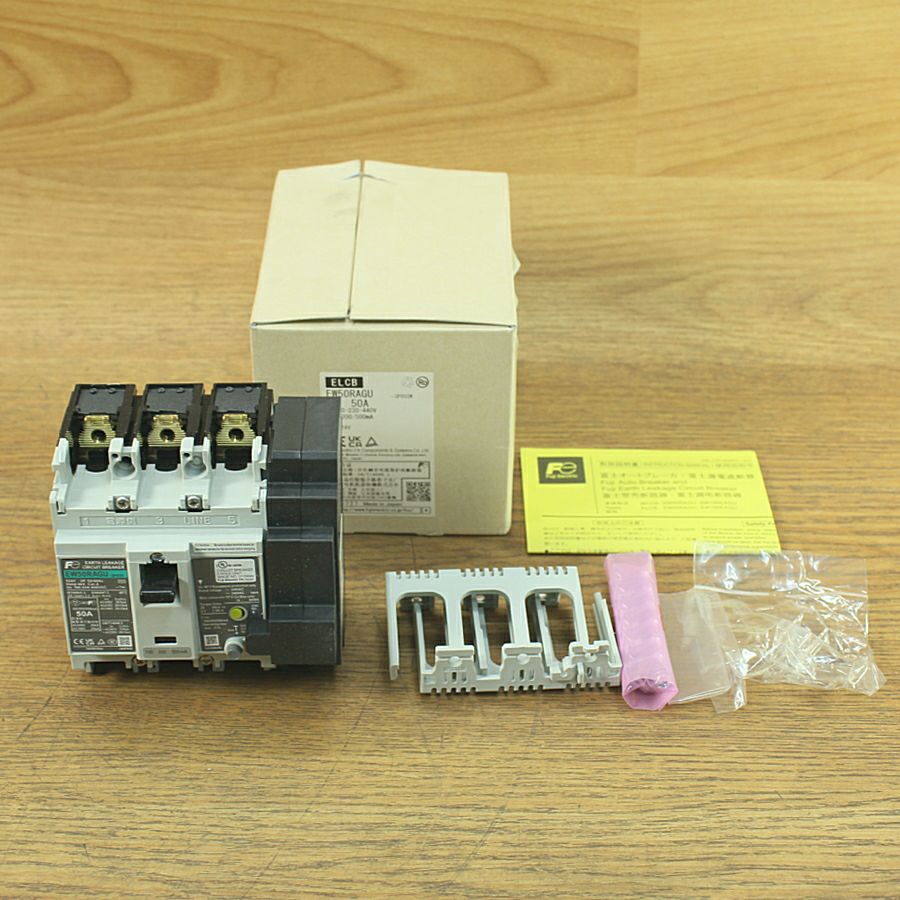 FUJI/富士電機 EW50RAGU-3P050 3P/50A 漏電遮断器 漏電ブレーカー