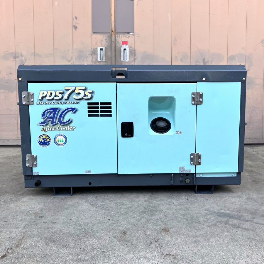 【PDS175SC】2005年製 2,469時間 コンプレッサー エアーマン 北越工業(AIRMAN) PDS175SC コンプレッサー 愛知県中古重機・建機販売