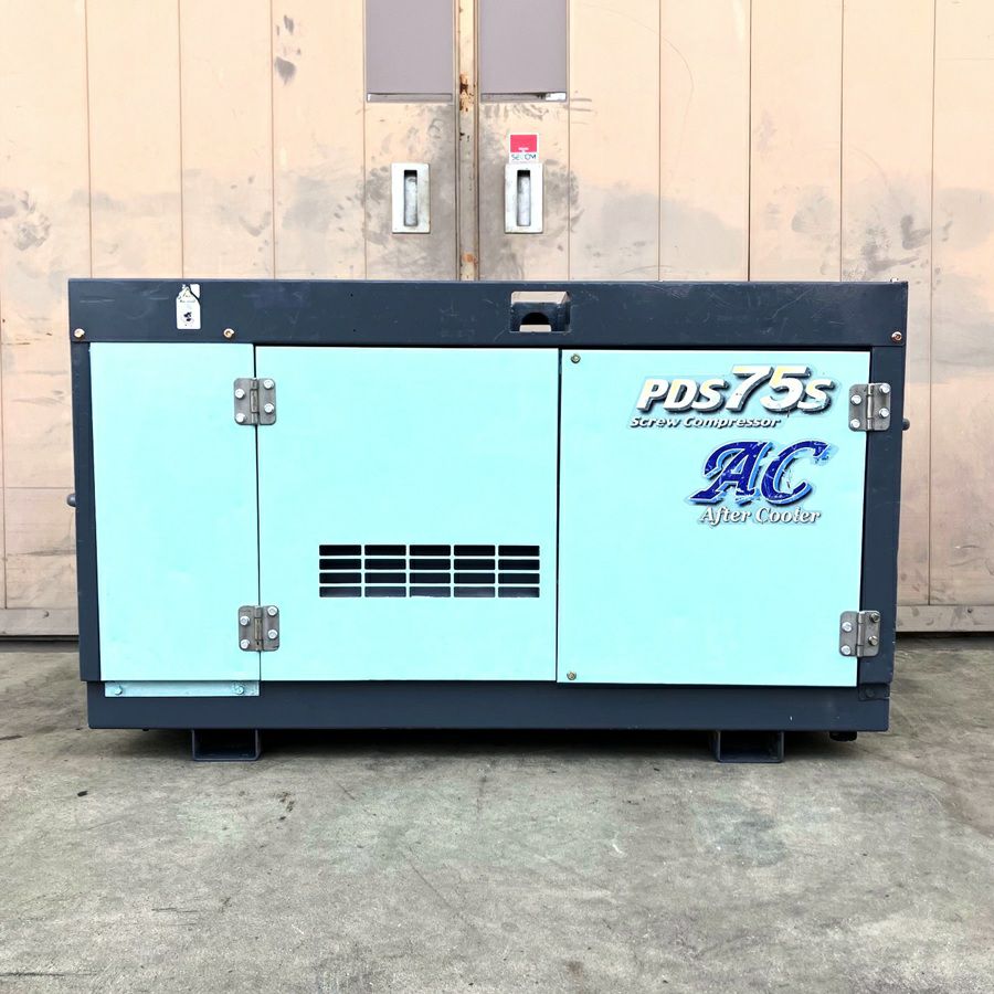 AIRMAN/エアマン 北越工業 PDS75SC 20馬力 エンジンコンプレッサー AIRMAN/エアマン 北越工業 PDS75SC 20馬力 エンジンコンプレッサー