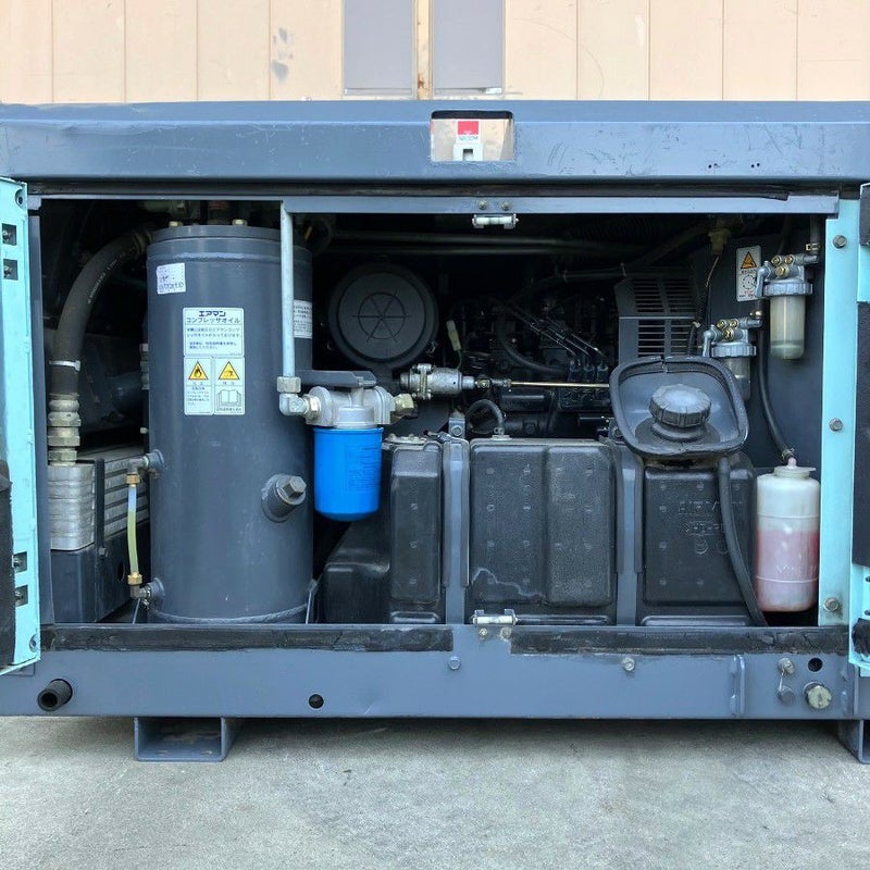 AIRMAN/エアマン 北越工業 PDS75SC 20馬力 エンジンコンプレッサー 
