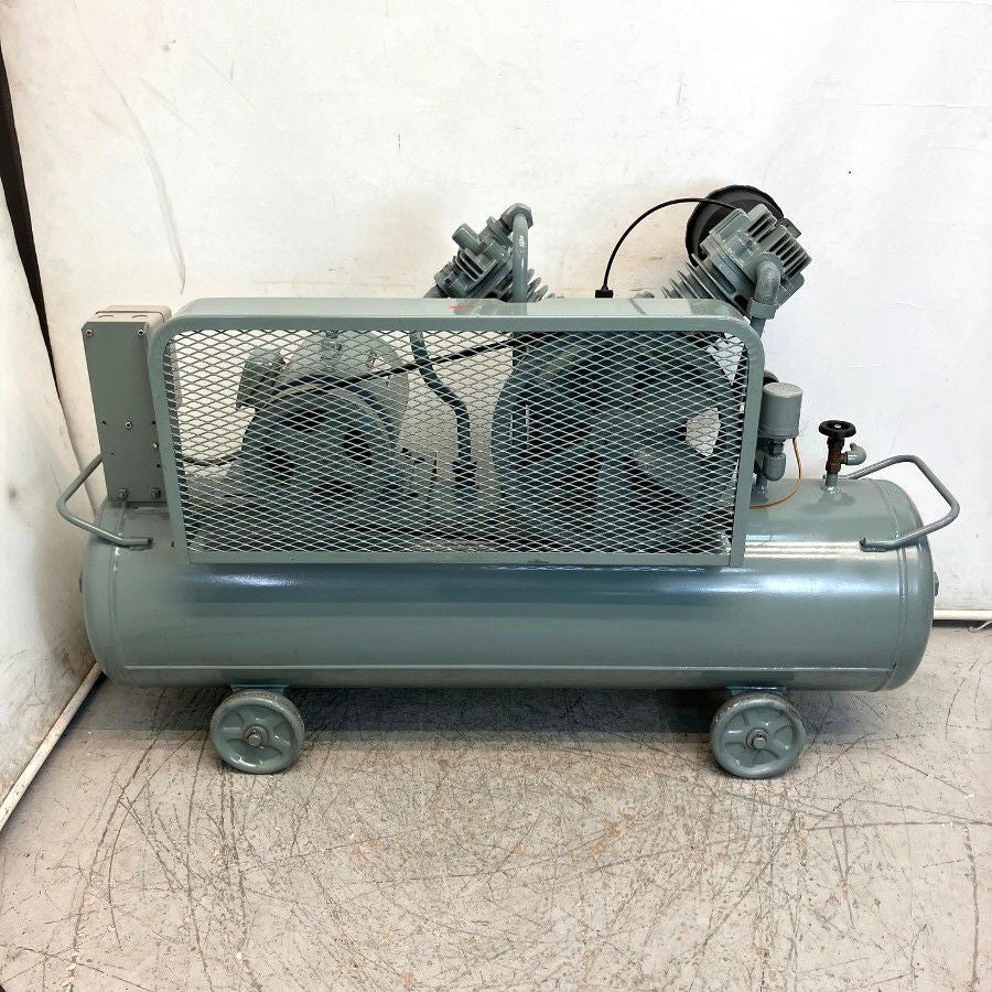 エアコンプレッサー HITACHI ５馬力 3.7P-9.5V6 日立（HITACHI） コンプレッサー 5馬力 3.7P-9.5VP6 60hz 給油式 圧力