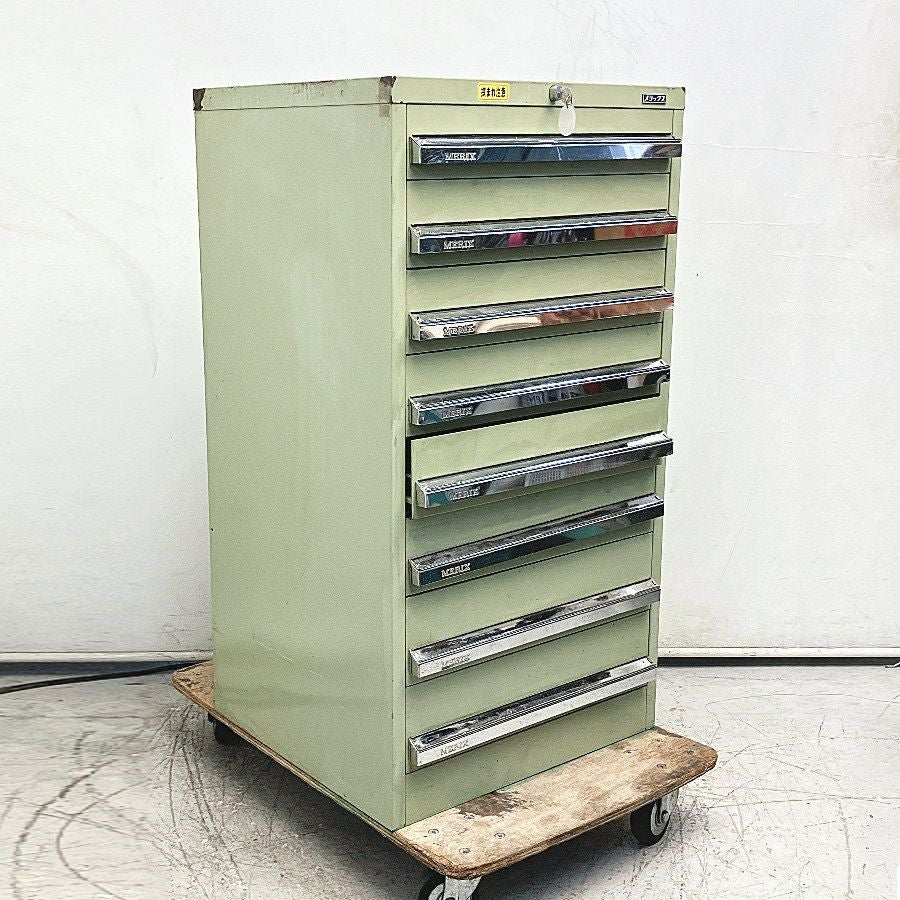 メリックス　ツールキャビネット　　 メリックス 濱田プレス工藝 MERIX 4段ツールキャビネット －中古機械