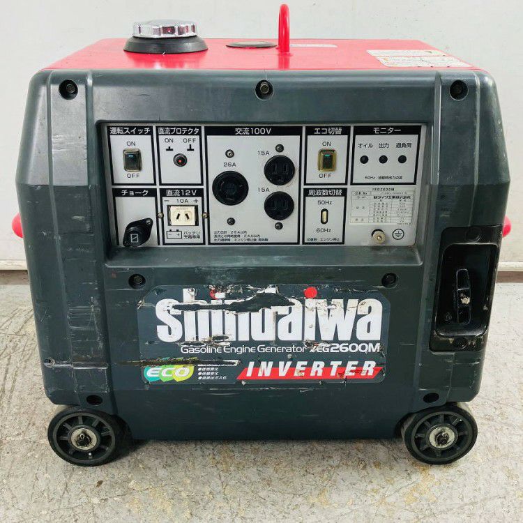 新ダイワ shindaiwa やまびこ iEG2600M インバーター発電機 | 機械工具 