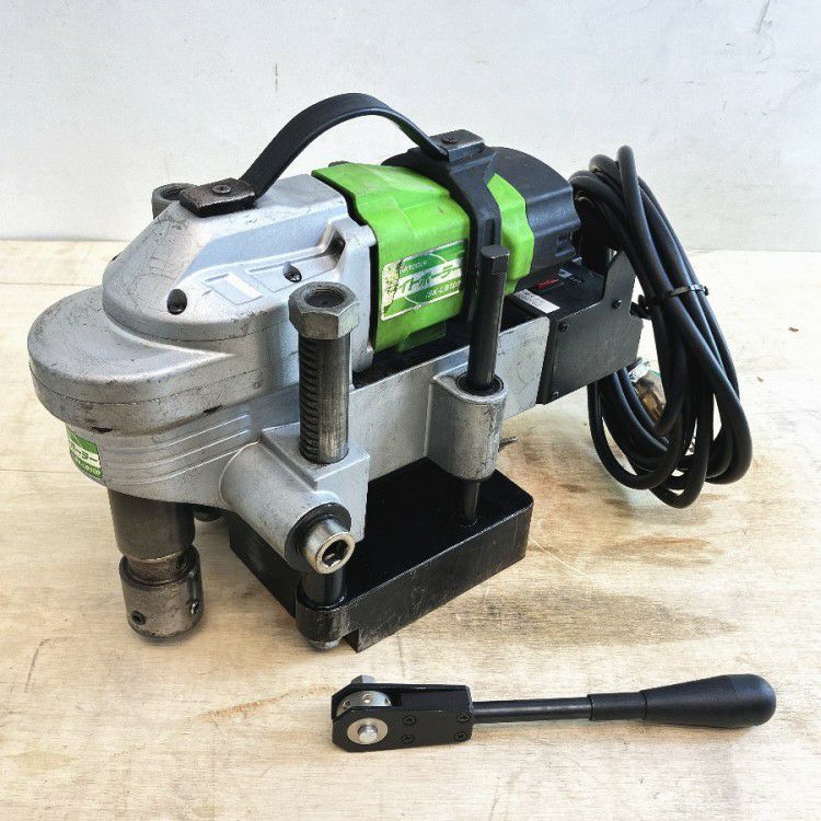 【引取限定】未使用　イクラ　ISK-LB100S　ライトボーラー　低丈式磁気ボーラー　磁器ボール盤　100V　育良 IKURA/イクラ ISK-LB100 ライトボーラー 低丈式磁気ボール盤 磁気