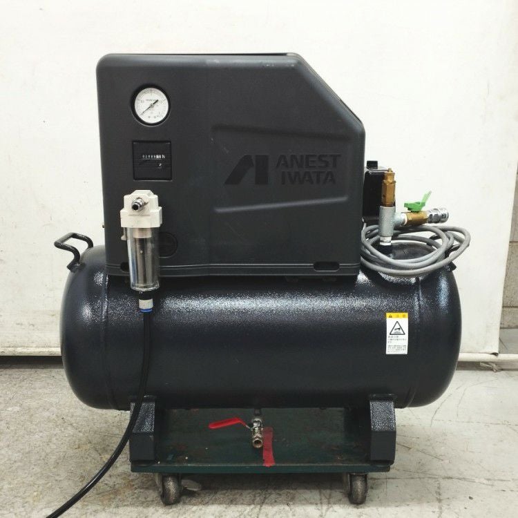 アネスト岩田 EFBS07B-9.5 BRF073B-10C ブースターコンプレッサ 1馬力