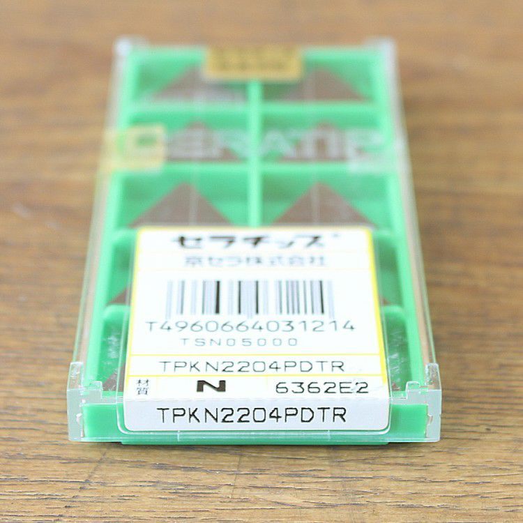 1箱☆京セラ TPKN2204PDTR/材質N スローアウェイチップ インサート