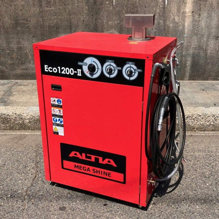 日産 アルティア ニッサルコ メガシャイン1200 温水高圧洗浄機 200V ジャンク アクアシャイン 1200 ： 株式会社アルティア