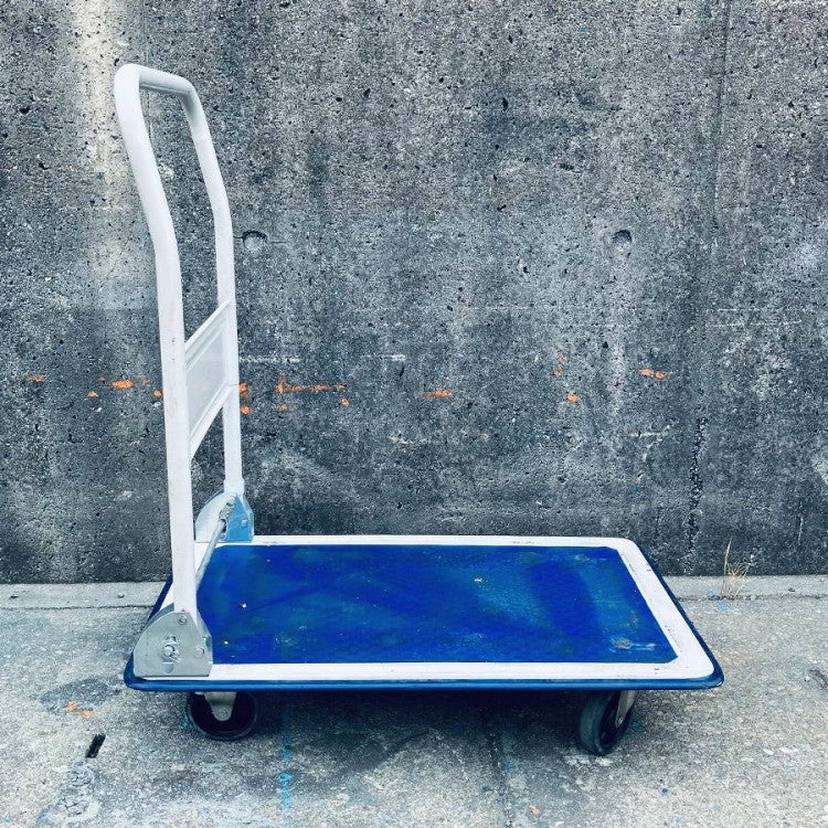 モノタロウ 150kg 折り畳み運搬車 手押し台車 カート | 機械工具の 