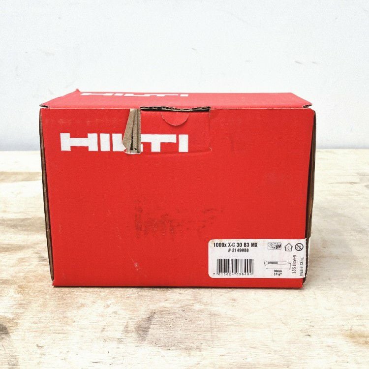 HILTI/ヒルティ X-C30 B3MX コンクリート用ピン(連発)30mm | 機械工具