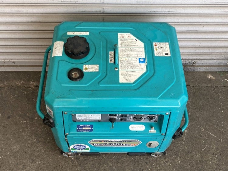 DENYO/デンヨー 2.8kVA インバーター発電機 GA-2800ES-IV セルスタート 