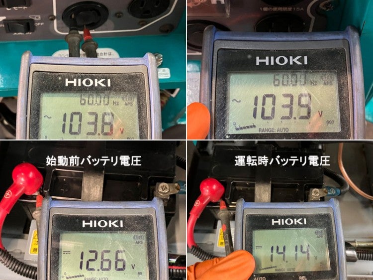 DENYO/デンヨー 2.8kVA インバーター発電機 GA-2800ES-IV セルスタート