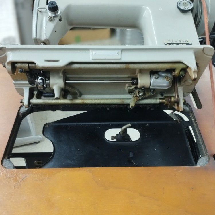 SINGER/シンガー 足踏み ミシン台 三菱 職業ミシン付き TA-310 | 機械