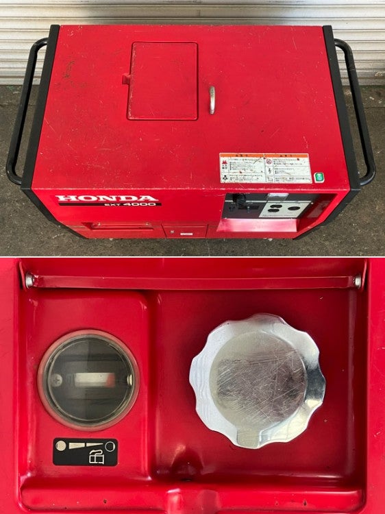 【エコツール 知立店】〇HONDA/ホンダ 60Hz仕様三相200V・単相100Vガソリンエンジン発電機 EXT4000   ITLL6GZU0N3K【愛知県/知立市/工具】 HONDA/ホンダ 三相4.0kVA AVRガソリンエンジン発電機 EXT4000K2-N1