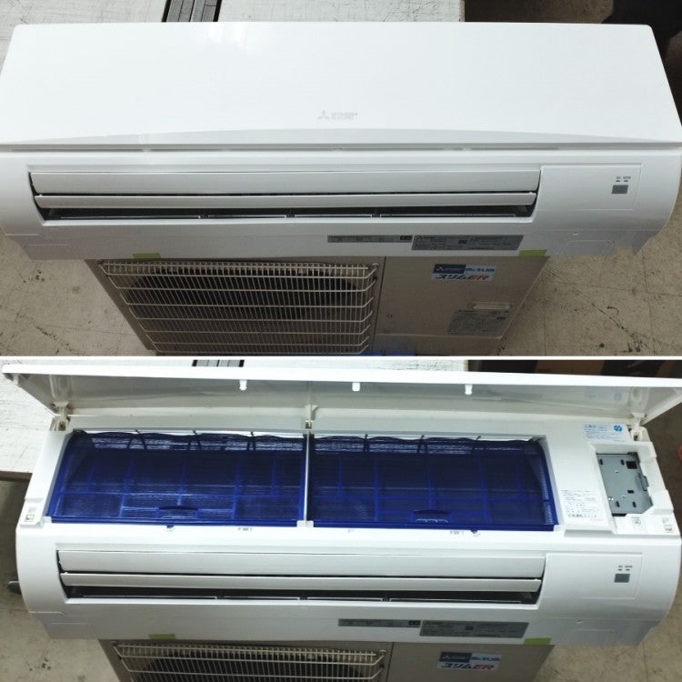三菱電機 2022年製 3馬力壁掛けエアコン 単相200V仕様 PK-RP80KA18 PUZ