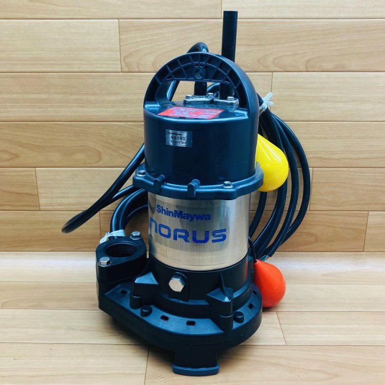 ShinMaywa/新明和工業 CRS401DT 口径Φ40mm 汚水用 軽量水中ポンプ 三相