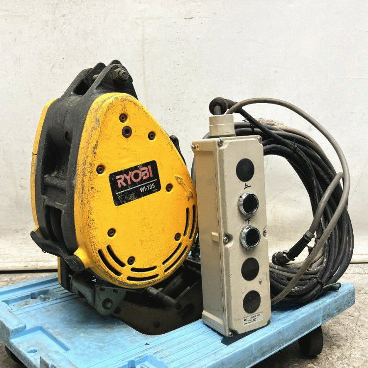 現状品］RYOBI/リョービ WI-195 電動ウインチ 200kg 難あり | 機械工具