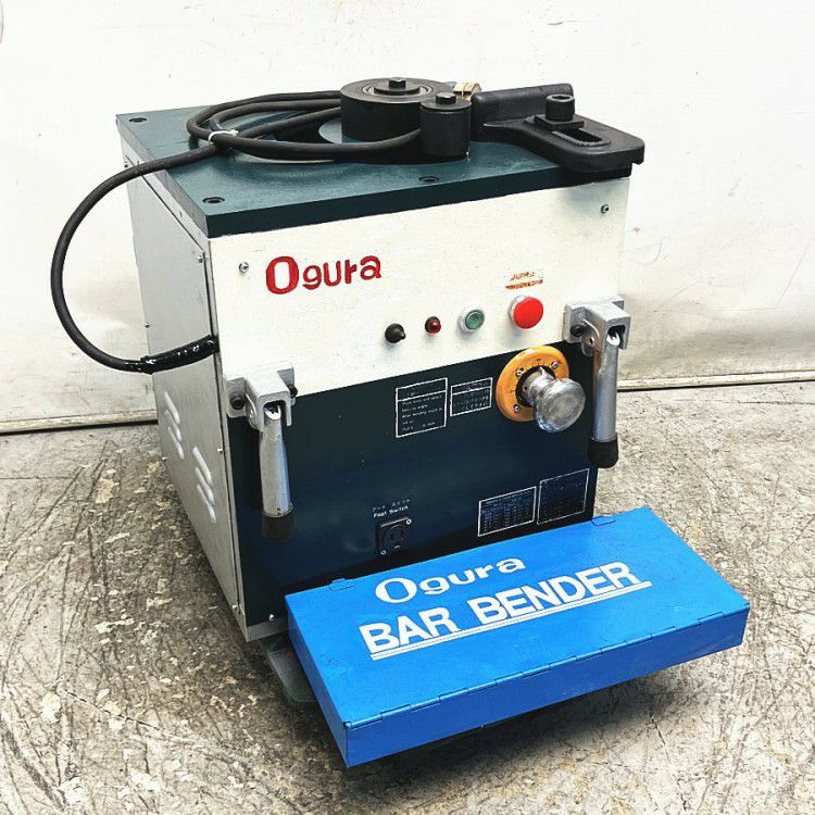 値下げしました！【中古】オグラ Ogura MB-819 可搬用鉄筋曲げ機 カラー7点 六角ドライバー付き オグラ MB-819 可搬用鉄筋曲げ機 買い取りました。｜2023年12月18日