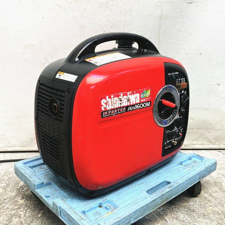 【新品未使用】携帯用発電機 IEG1600M-Y シンダイワ shindaiwa 株式会社やまびこ やまびこ shindaiwa IEG1600M-Y エンジン発電機 - 最安値・価格比較