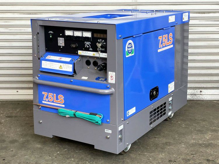 Denyo/デンヨー 7.5kVA ディーゼルエンジン発電機 TLG-7.5LSK 運転0