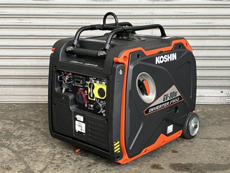 KOSHIN/工進 3.0kVA インバーター発電機 GV-30is スローダウン有り