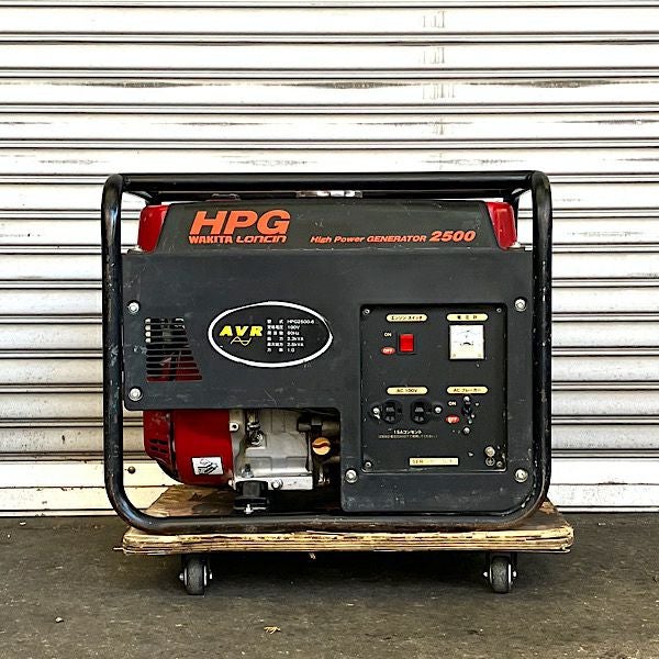 WAKITA(ワキタ) AVR式ガソリン発電機 [60Hz] HPG2500-6 ワキタ WAKITA 発電機 HPG2500-6 (60Hz仕様） : 伝動機ドットコム