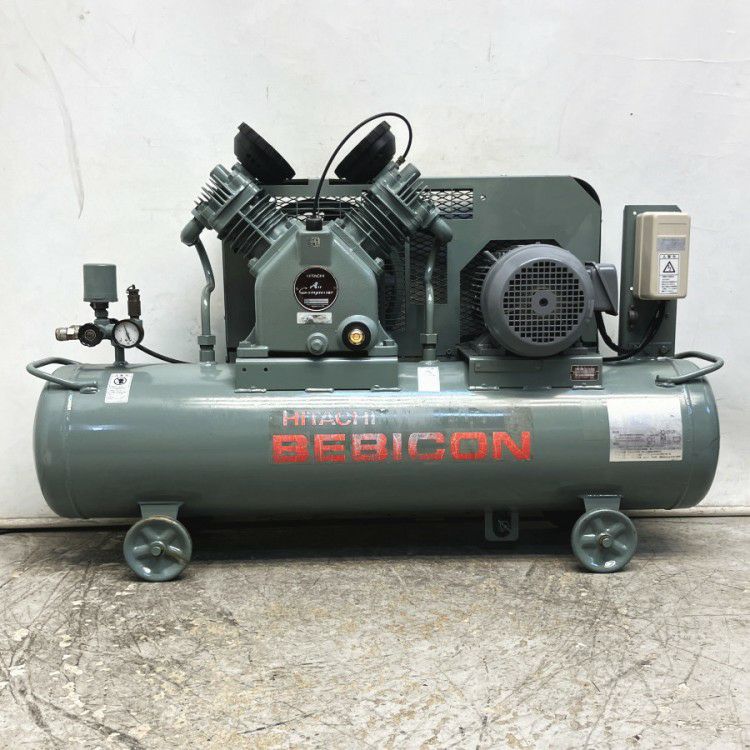HITACHI/日立 2.2P-9.5VA6 2.2kW/3馬力 給油式 レシプロコンプレッサー