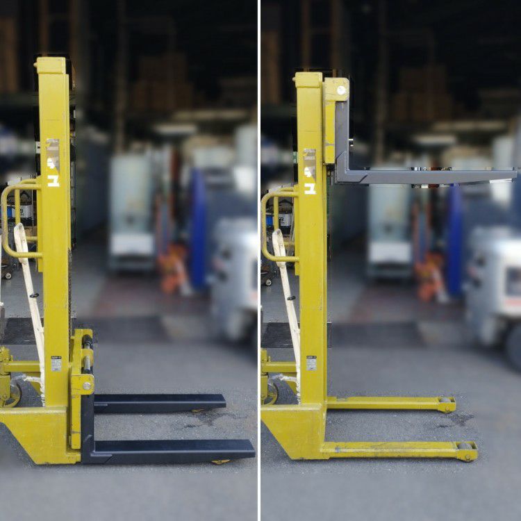 引取限定］ニチユ/日本輸送機 SLH80-10-150 800kg トラバーリフト