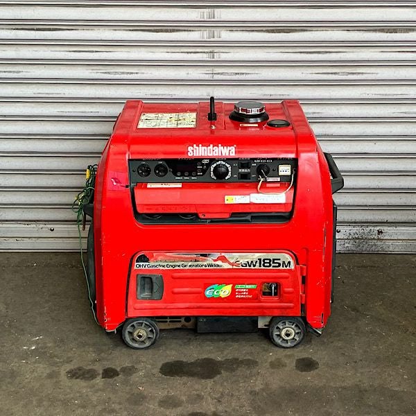 新ダイワ/やまびこ 3.5kVA 防音型エンジン発電機兼用溶接機 EGW185M-I