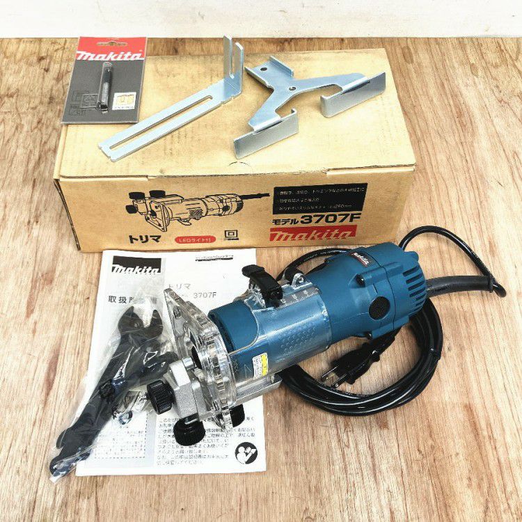 未使用）makita/マキタ 3707F トリマ 6mm 3707F トリマ マキタ | 道具 