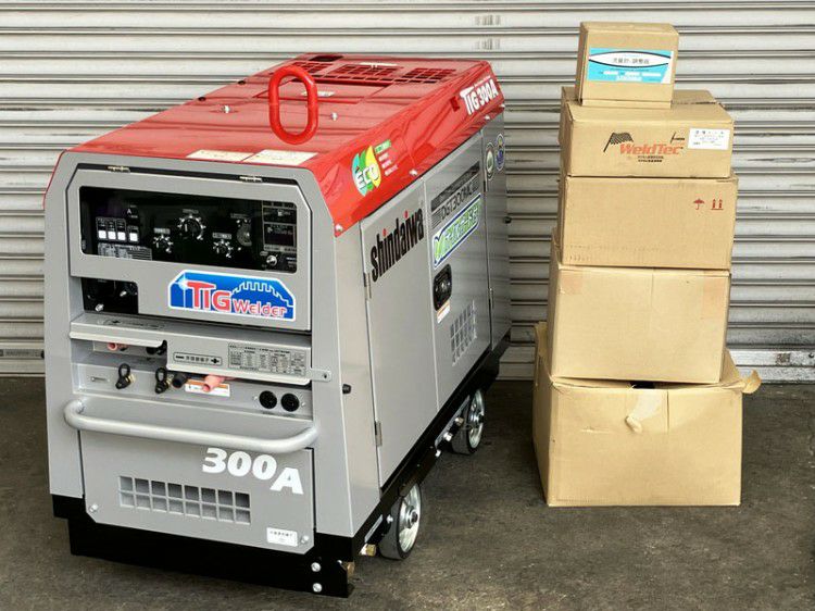 引取限定・大阪吹田・未使用】新ダイワ 300A ディーゼルエンジンTIG