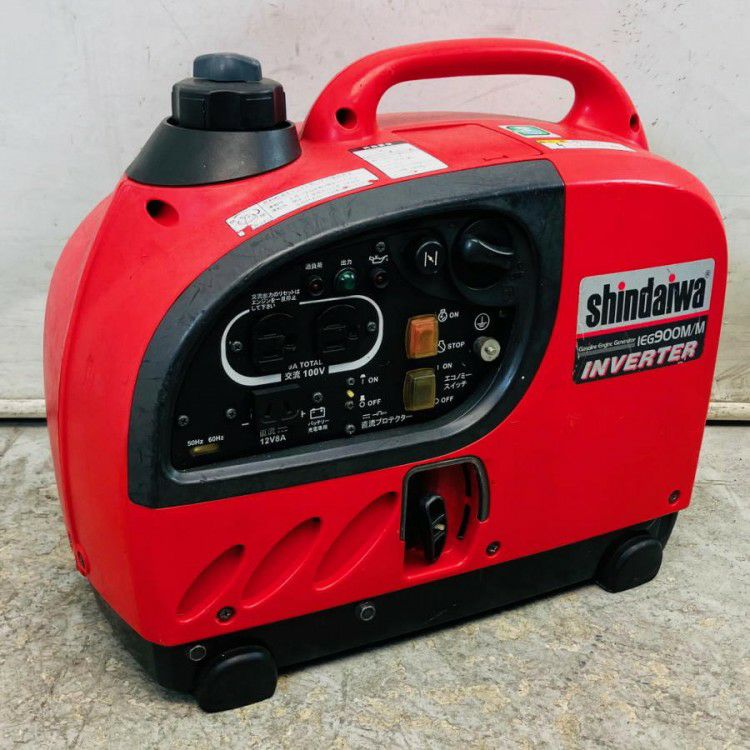 Shindaiwa/新ダイワ/やまびこ iEG900M-Y 0.9kVA インバータ発電機