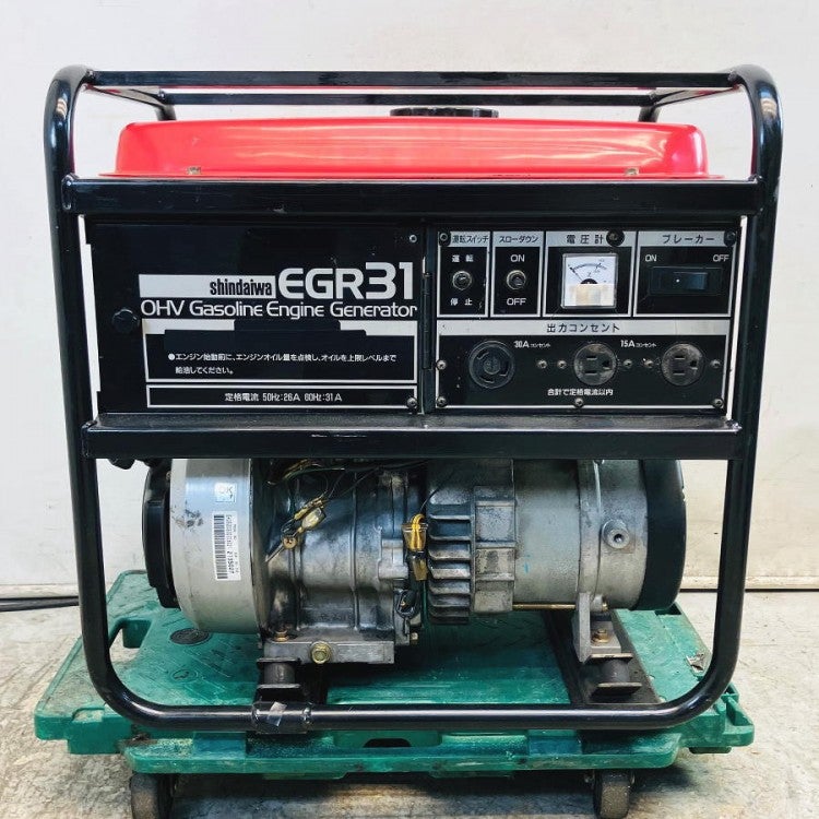 現状品］Shindaiwa/新ダイワ/やまびこ EGR31 2.6kVA エンジン発電機 