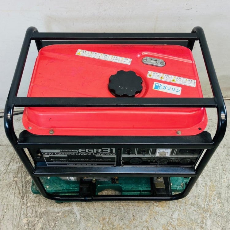 現状品］Shindaiwa/新ダイワ/やまびこ EGR31 2.6kVA エンジン発電機 
