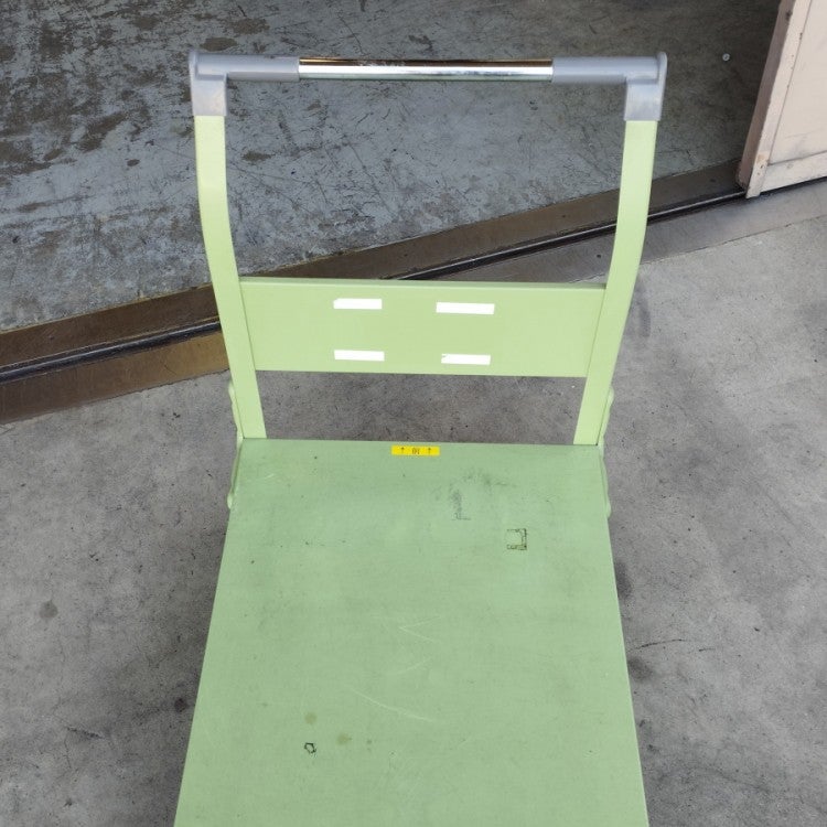 サカエ 400kg 手押し台車 特製四輪車 荷台寸法1050×600mm 重量物用鋼板