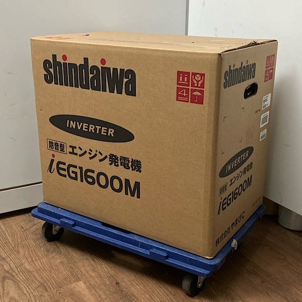 shindaiwa/新ダイワ 1.6kVA インバータ発電機 IEG1600M-Y ガソリン