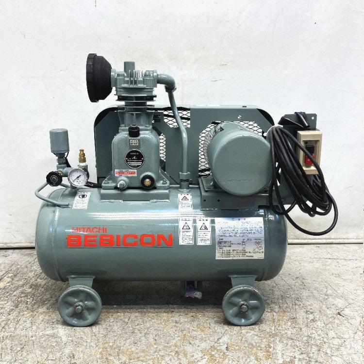 HITACHI/日立 0.75P-9.5VSA6 1馬力/0.75kW レシプロコンプレッサー