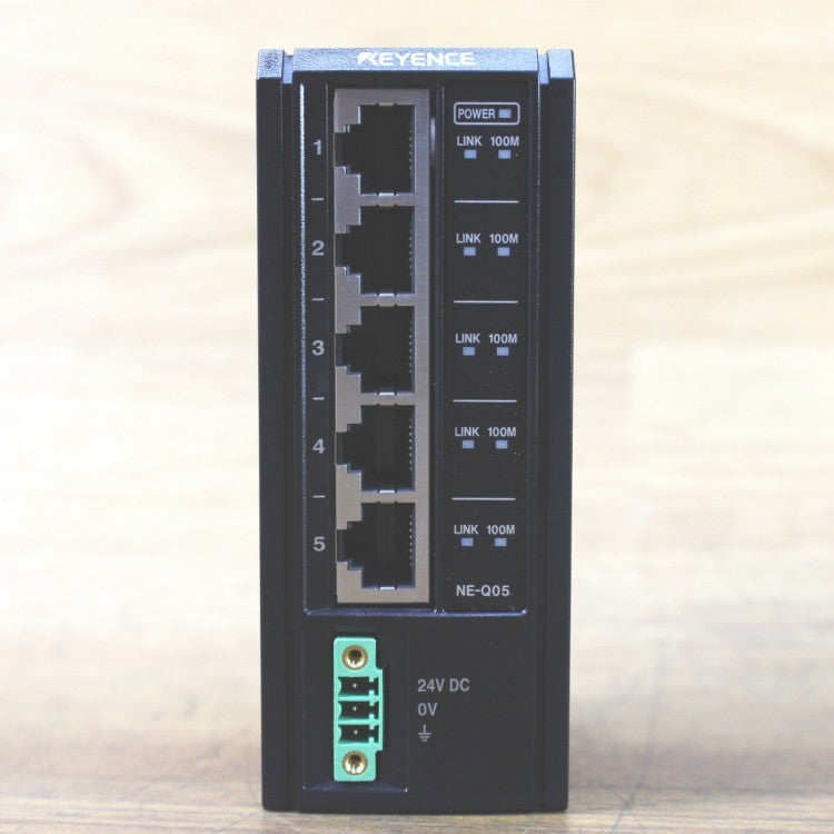 KEYENCE/キーエンス NE-Q05 イーサネットスイッチ EtherNet/IP対応 5