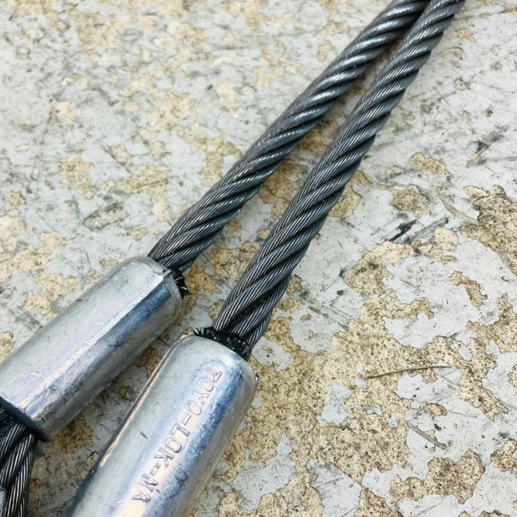 KITO/キトー HJJ0810 2t 2点吊りフック付ワイヤー ワイヤースリング