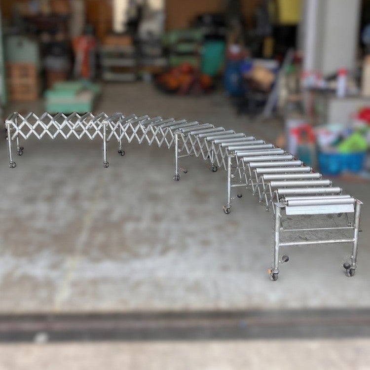 伸縮式 ローラーコンベア 最大約5m | 機械工具のMugendouネットショップ