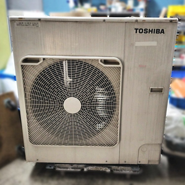 受付中止m(_ _)m安心東芝エアコン 調子バッチリ♪① APSA08055M1 東芝 スーパーパワーエコ 厨房用天井吊形 3馬力 シングル