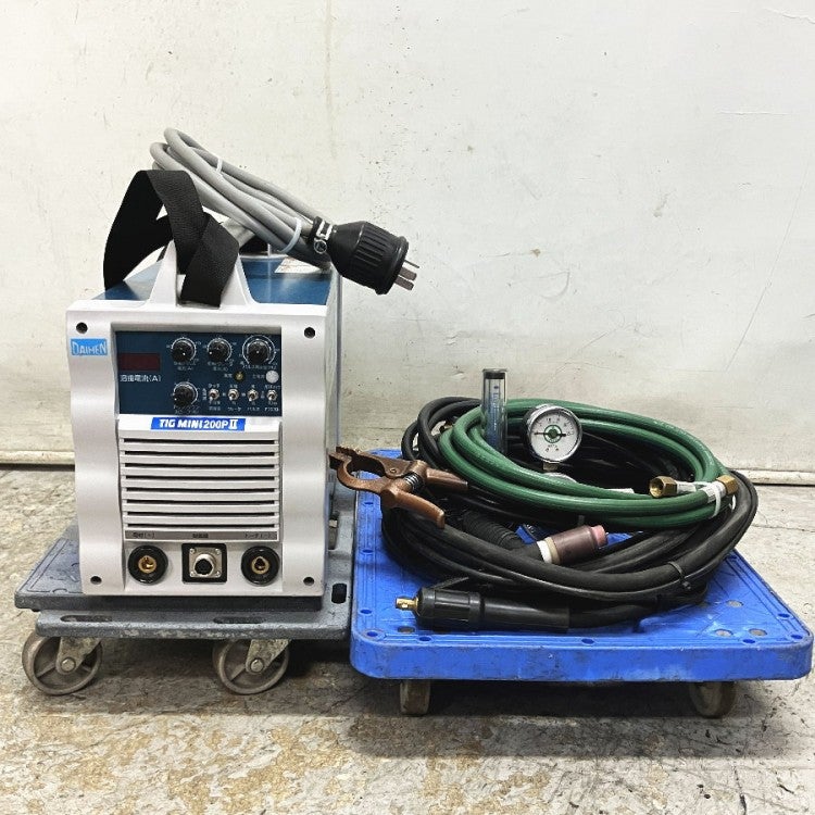 DAIHEN ダイヘン TIG MINI 200P Ⅱ VRTPM-202 S-2 TIG溶接機 単相 100v 200v 電動工具 大工道具 DIY 箱 説明書 付属品付き 使用回数数回程度 極美品 デジタルティグミニ 200P | 溶接機・切断機 | 株式会社ダイヘン